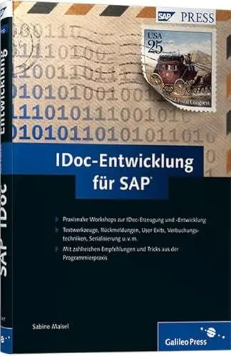 Produktbild: IDoc-Entwicklung für SAP (SAP PRESS)