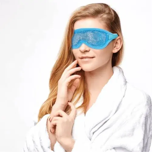 Produktbild: IEA Medical Kühlbrille für die Augen, Augenkühlmaske, Kühlmaske für Kopfschmerzen, Migräne und geschwollene Augen, Kühlpads, Wiederverwendbar