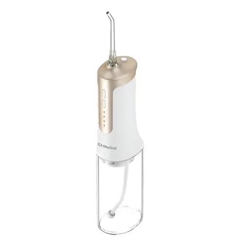 Produktbild: IEA Medical Munddusche FC5200, kabellose & elektrische Zahnpflege für saubere Zahnzwischenräume, Water flosser, Typ C Anschluss zum Laden, Zahnwischenraumreiniger, elektrische Munddusche