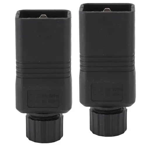 Produktbild: IEC 320 C20 Netzstecker-Adapter, 2 Stück, Isolierende, Abnehmbare Verkabelungsverstärkung, IEC320 C20 Steckdosen-Adapter für USV-Netzteile