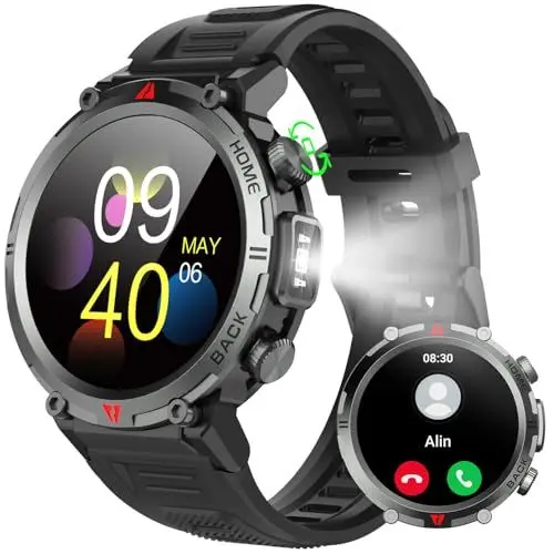 Produktbild: IFMDA Smartwatch Herren Damen mit Telefonfunktion - 1,45