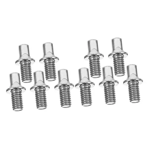 Produktbild: ifundom 10stücke Schlagzeug Pedal Schrauben Robuste Und Langlebige Verbindungselemente Präzise Empfindlichkeitseinstellung Für Sicheres Spielen Geeignet Für Schlagzeuger Und