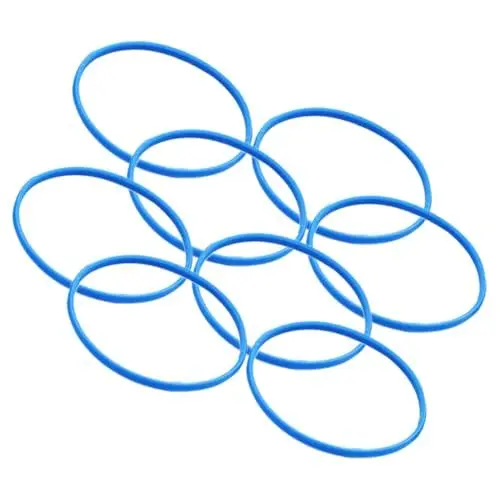 Produktbild: ifundom 16 Stk Mikrofongitterring Ring Für Mikrofongitter Zubehör Für Mikrofonschutz Mikrofon-schutzring Ktv Liefert Mikrofonschutzring Mikrofonzubehör Ersatz-grillring Gummi Blue
