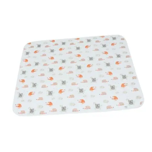 Produktbild: ifundom 1Stk Urin-Pad -Pipi-Pads Wickelauflagen für Babys Windeleinlage wechseln -Pipi-Matte bodenmatte babymatte Babybettauflage Inkontinenzbetteinlagen Baumwolle Orange