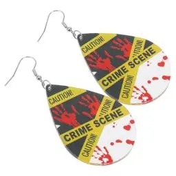 Produktbild: ifundom 1 Paar Halloween-Ohrringe Halloween-Kostüm-Ohrringe Kostüm-Ohrstecker Halloween Ohrringe Set Acryl Ohrringe Halloween-Serie Ohrschmuck Halloween Ohrring Eisenhaken