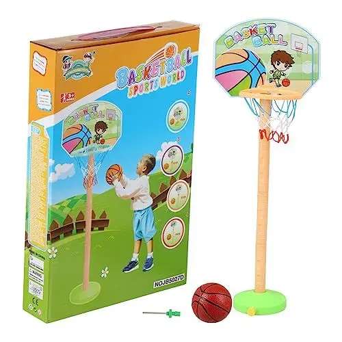 Produktbild: ifundom 1 Satz Basketball Kunststoff Outdoor Basketballkorb Für Kinderspielzeug Kinderbasketball