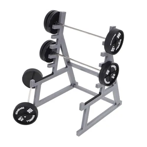 Produktbild: ifundom Squat Rack Stifthalter Mini Hantelständer Langhantel Stifthalter Für Miniatur-fitnessstudio-möbeldekoration