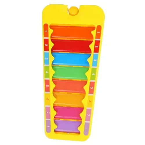 Produktbild: ifundom 1 Satz Kindermusik-Schlaginstrumente Kinderinstrumente Klavier im Alter von 6–12 Jahren -Xylophon musikinstrumente Musical Instruments Percussion-Piano-Spielzeug Plastik Blue