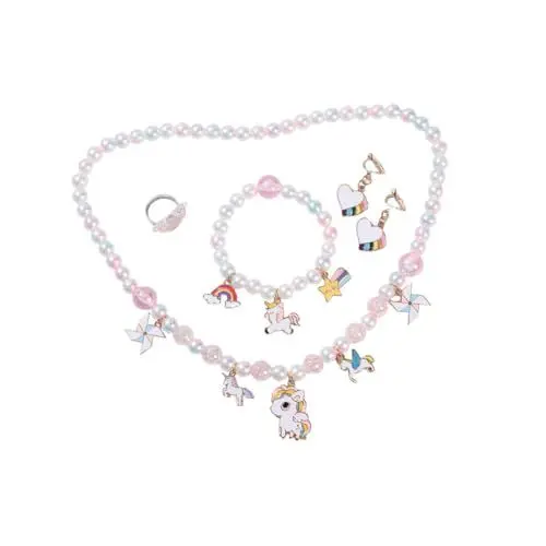 Produktbild: ifundom Schmuckset Für Mädchen Halskette Armband Spielzeug-set Halskette Für Kinder Dekoration Für Partys Alltag