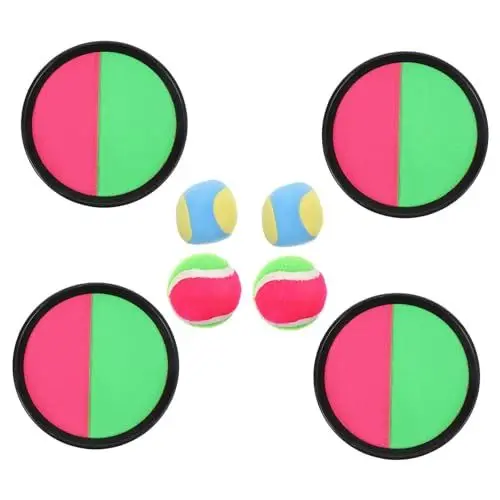 Produktbild: ifundom 1 Satz Klebrige Schlägerspielzeuge Wurfspielzeug Für Den Strand Wurf Und Fangspiel Wurf Fangballspielzeug Fangballspiel Interaktives Spielzeug Wurffangspiel