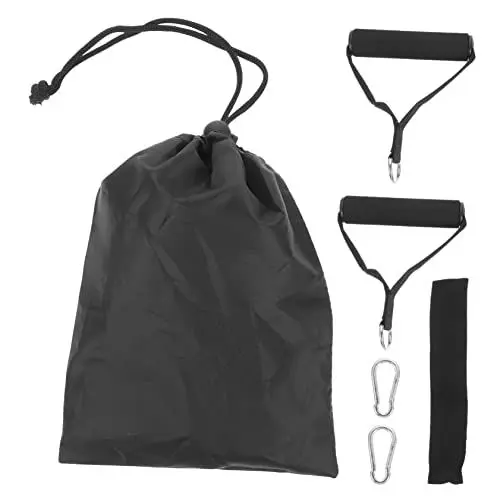 Produktbild: ifundom 1 Satz Widerstandsband Set mit Griffen Komfortable Trainingsgriffe für Effektives Workout für Zuhause und Fitnessstudio Zubehör für Ganzkörpertraining