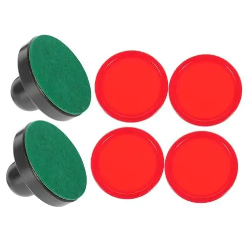 Produktbild: ifundom 1 Set Air Hockey Zubehör Hockey Spielteile Mini Air Hockey Drücker Haushalts Air Hockey Drücker Spieltisch Hockey Pucks Ersatz Air Hockey Paddel Kleine Air Hockey Drücker