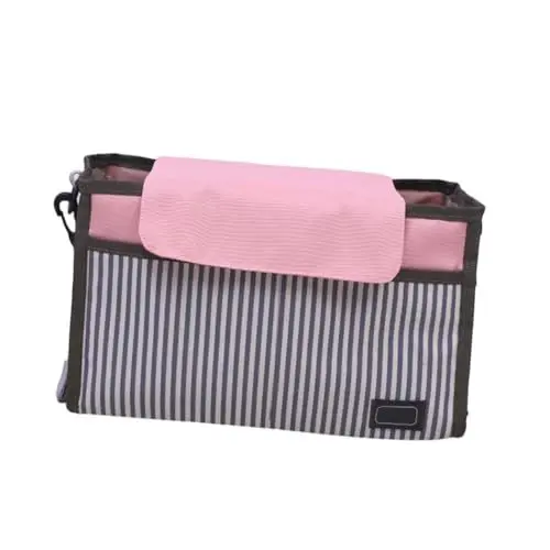 Produktbild: ifundom Super Raffinierte Nähte Kinderwagen Organizer Buggy Tasche Für Baby Kinderwagen Organizer Tasche