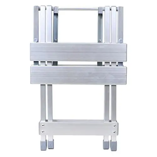 Produktbild: ifundom 1stk Klappstühle Klappstuhl Für Den Außenbereich Camping Klapp Hocker Ultraleicht Backpacking Hocker Heavy Duty Camping Hocker Angelhocker Tragbar Aluminiumlegierung Campingbedarf