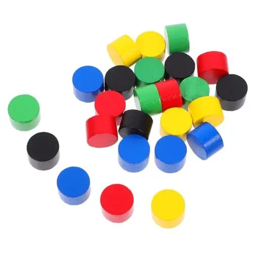 Produktbild: ifundom 20 Stück Fliegendes Schach Für Kinder Spielsachen Spielzeuge Schachbrett Spiel Schach Tabletop-spielkomponente Spielzubehör Spielfiguren Zubehör Für Brettspiele Tischmarker Holz
