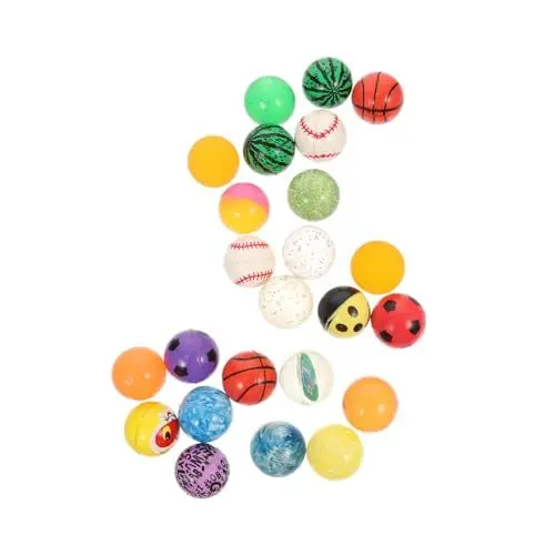 Produktbild: ifundom 24st Hüpfball Weltraumspielzeug Für Kinder Stressball Spielzeug Spielset Für Kinder Bulk-Spielzeug Für Kinder Springende Bälle Hüpfbälle Für Kinder Anti-Stress-Spielzeug Gummi