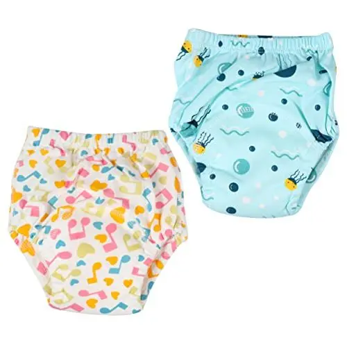 Produktbild: ifundom 2St Auslaufsichere Trainingshose für Babys stoffwindeln windelcremes Cotton diaper Babyunterwäsche Trainingshosen atmungsaktive Windeln Babywindeln Stoff (Baumwolle)