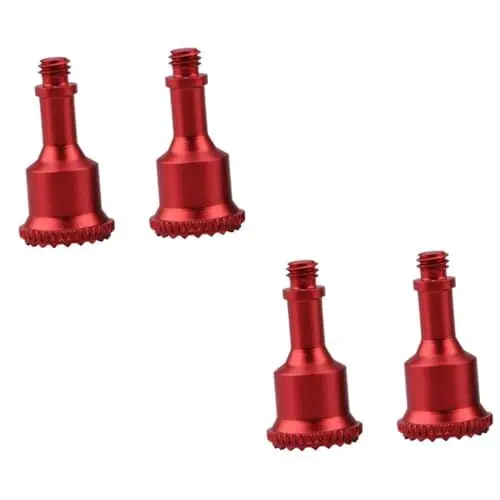 Produktbild: ifundom 2paare Daumen Rocker Schutzabdeckung Für Air Robuste Umweltfreundliches Druckmaterial Schützt Empfindliche Joysticks Komfortables Handgefühl Rote Farbe