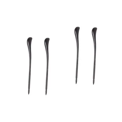 Produktbild: ifundom 2paare Dulcimer Mallets Hochwertigem Schwarzem Für Yangqin Und Dulcimer Handgefertigte Übungshämmer Für Musikliebhaber Professionelles Zubehör