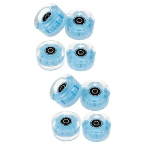 Produktbild: ifundom 2 Sätze Glitzer Skates Skateboard Räder Rollschuh Zubehör Indoor Rollschuh Räder Skating Glührad Rollschuh Räder Outdoor Skating Rad Schlittschuh Rad 4 Stück * 2