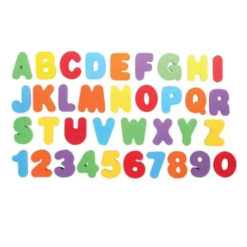 Produktbild: ifundom 2sätze Eva Badespielzeug Für Junge Mädchen Buchstaben Zahlen Lernspielzeug Für Badewanne Frühe Farben Formen Spielerisch Entdecken Für Jungen Und Mädchen
