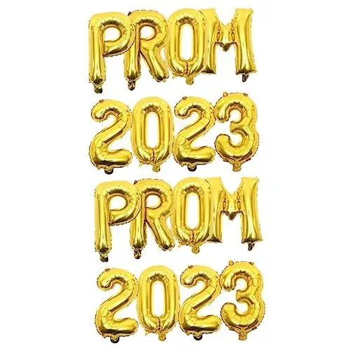 Produktbild: ifundom 2 Sets Graduation Party Supplies Aluminium Folie Ballons Banner Dekorative Party Dekorationen Für Geburtstag