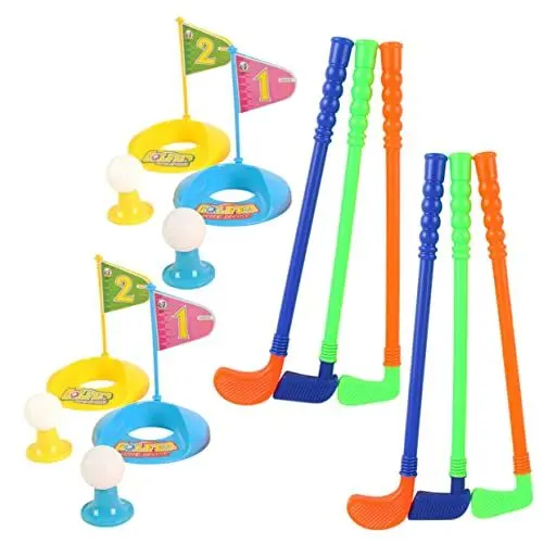 Produktbild: ifundom Robustes Sicheres Golfspielzeugset für Kleinkinder Jungen und Set Mini-trainingsset für Kinder Spielzeug für Jungen und Mädchen