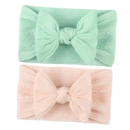 Produktbild: ifundom Stirnband Für Jungen Und Mädchen 2 Stück Baby-kopfbedeckung Weiches Haarband Mit Schleife Haar-accessoire Für Babys Und Kleinkinder