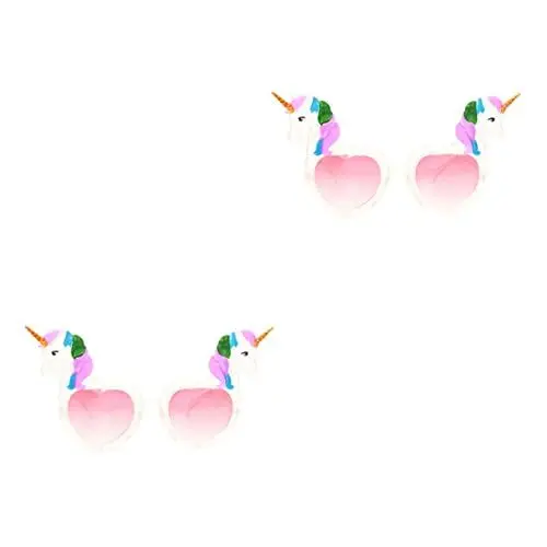 Produktbild: ifundom 2st Schnapsgläser Party-brille Einhorn Partybrille Lustige Einhornbrille Partybrille Einhorn Lustige Partybrille Modellieren Urlaubsartikel