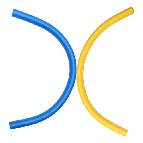 Produktbild: ifundom 2st Schwimmstock Hohle Nudelröhrchen Schwimmnudeln Schwimmen Riesige Poolnudeln Bausatz Wasserschwimmhilfe-stab Auftriebsstangenschwimmer Schwimmt Pools Schwimmbad Schaum Blue