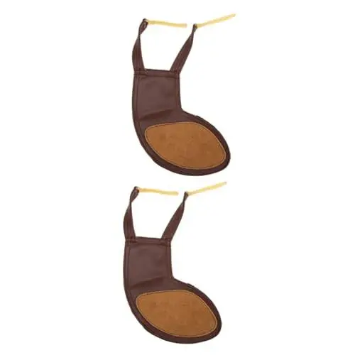 Produktbild: ifundom 2 Stück Ergonomische Kinnhalter-pads Für Violine Schaffell Komfortables Violinenzubehör Für Streichinstrumente