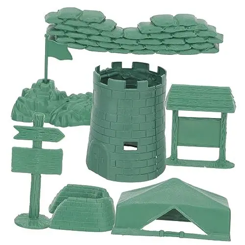 Produktbild: ifundom Spielzeugset Für Jungen Und Mädchen 21-teilig Bausteine Armee Für Jungen Spielzeug Modellbausatz