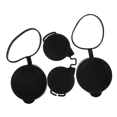 Produktbild: ifundom Outdoor Es Fernglas-objektivdeckel-Set 3-teilig Gummi-objektivabdeckung Für Fernglas Teleskop-objektivschutz