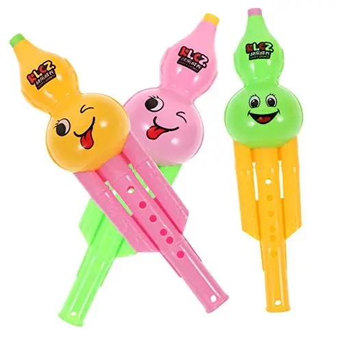 Produktbild: ifundom 3 Stück Kinder Trompeten Spielzeug Kompakte Kinder Klarinette Kleines Spielzeug Klarinette Sichere Kinder Klarinette Schöne Mini Klarinette Kompaktes Spielzeug Klarinette