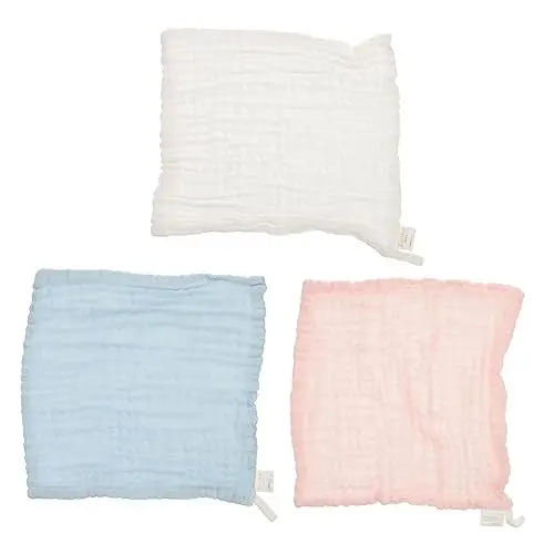 Produktbild: ifundom 3stücke Pack Waschlappen Spucktücher Baumwolle Gesicht Handtuch Speichel Handtuch Für Junge Mädchen Und Neugeborene