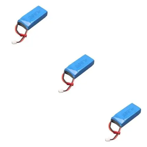Produktbild: ifundom 3st Tarantula X6 Lipo-akku 7,4 v Lipo-akku Tarantula X6 Batterie 1200 Mah Lipo-akku