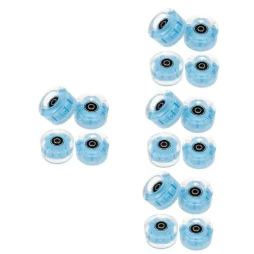 Produktbild: ifundom 4 Sätze Glitzer Skates Rollschuh Zubehör Skateboard Räder Skating Räder Roll Räder Rollschuh Räder Outdoor Skate Räder Radversorgung Räder Für Rollschuhe 4 Stück * 4