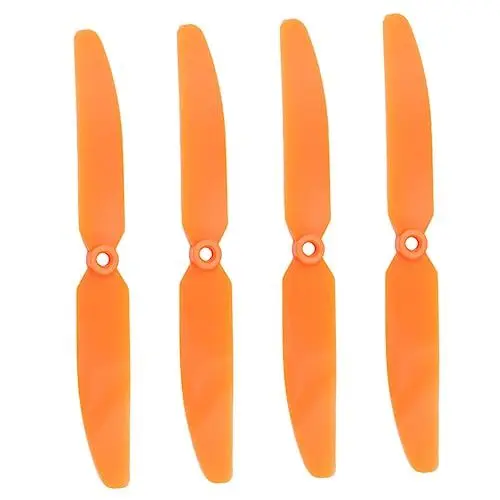 Produktbild: ifundom 4stücke Propeller Set Für Rc Flugzeuge Direktantrieb Orange Aus Robustem Installieren Als Ersatz Für Defekte Propeller