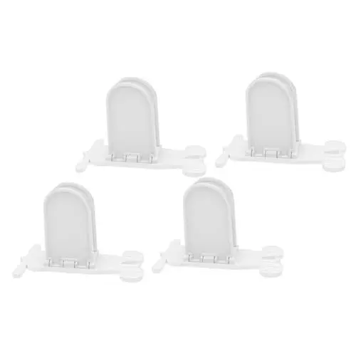 Produktbild: ifundom Für Kinder – 4 Stück – Klemmfensterschlösser Baby-türstopper Für Glasschiebetüren Robustes Material Einfache Installation Kein Bohren Erforderlich