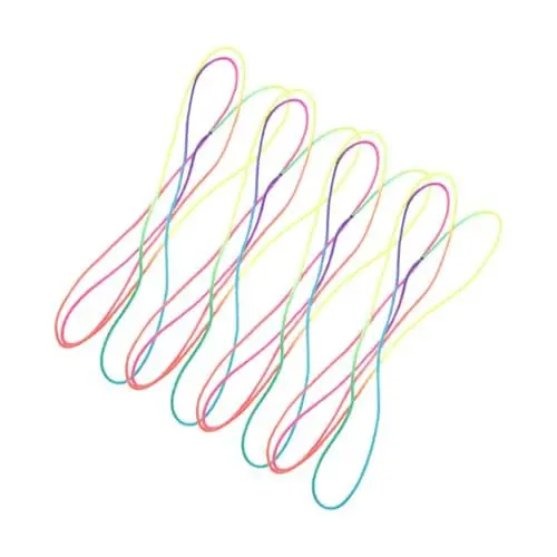 Produktbild: ifundom 4 Stücke Regenbogen Katzen Wiege String Spielzeug Kinder Hand String Spiele Interaktive Finger Seil Spielzeug Für Kinder