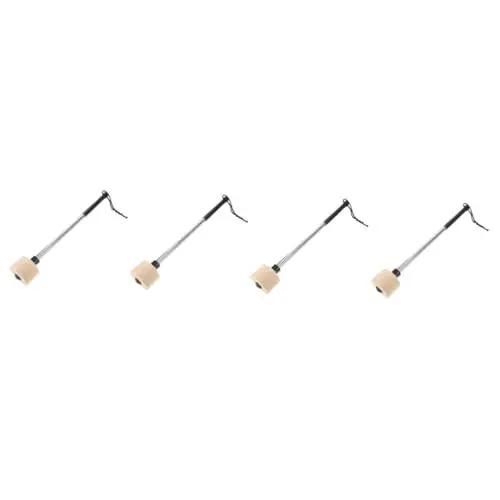 Produktbild: ifundom 4 Stück Snare Drum Hammer Drum Mallets Performance Drum Stick Percussion Drum Stick Pauken Mallets Drum Sticks Bass Drum Stick Drum Zubehör Einfache Drumstick Drum Teile