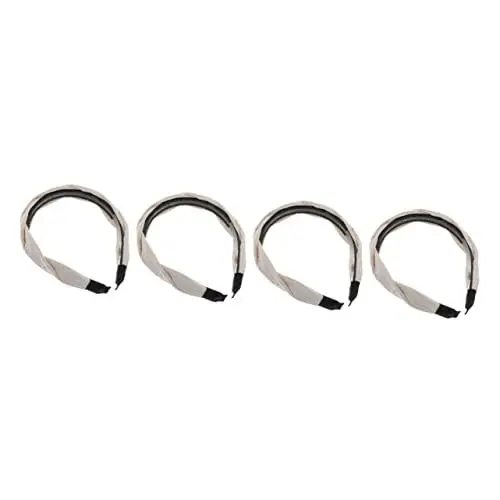 Produktbild: ifundom 4stücke Breites Haarband Für Damen Komfortable Rutschfeste Stoff-stirnbänder Für Teenager Und Für Alltag Und Partys Modeaccessoire Elegantem Design
