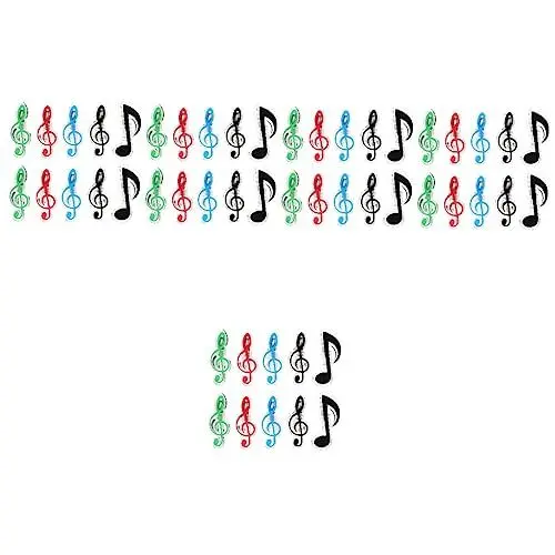 Produktbild: ifundom 5 Sätze Klavierbuch-clip Blatt-clip Partitur-clip Hinweis-clip- Metall Musikbuch- 10 Stück * 5
