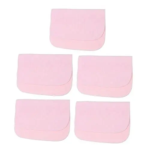 Produktbild: ifundom 5St Urin-Pad matratze babymatratze Wickelunterlage changing pad Windelmatte Wickelauflage für Babys -Nasspad Wasserdichte Unterlage für Babys TPU Rosa