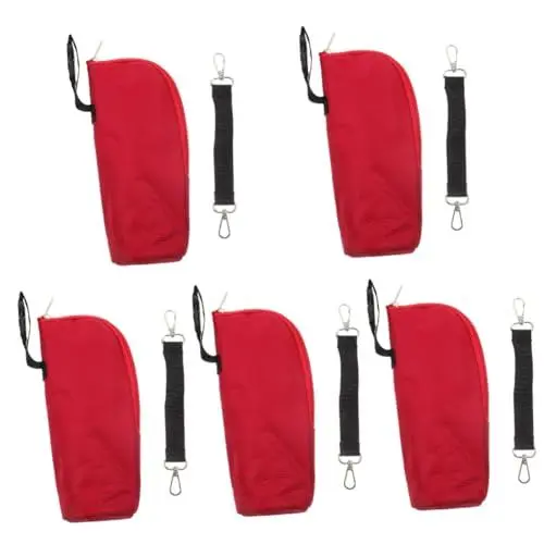 Produktbild: ifundom 5 Sätze Isolierbeutel für Babyflaschen Getränke Thermotasche Beutel für Babymilchflaschen isoliertasche für babyflaschen thermotasche für babyflaschen Handtasche Kinderwagenzubehör