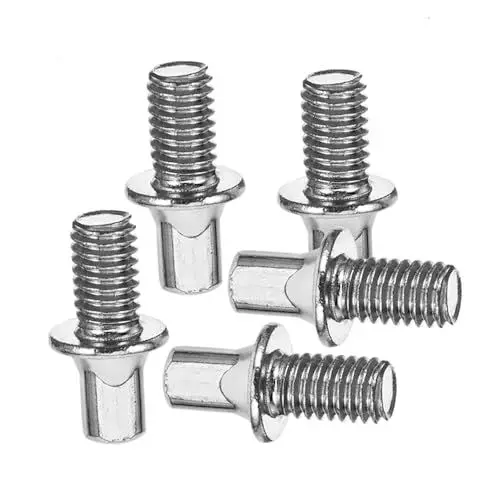 Produktbild: ifundom Schlagzeug-hardware 5 Stück Metallschrauben Für Schlagzeugpedale Ersatzschraube Für Basspedale Tragbar Schlagzeugteile Einfach Zu Installieren