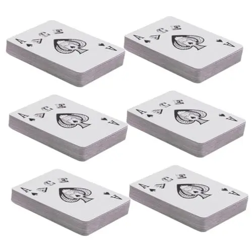 Produktbild: ifundom 6er-Pack Miniatur-kartenspiel-Spielzeug Für Jungen Und Mädchen