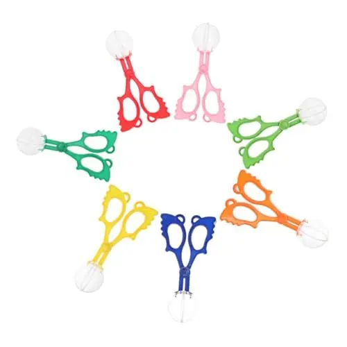 Produktbild: ifundom 7st Insektenschere Kinderspielzeug Im Freien Spielzeug Insekten Fangen Minispielzeug Für Kinder Kinderschere Outdoor-Spielzeug Für Kinder Fangschere Handliche Scherenclips Plastik
