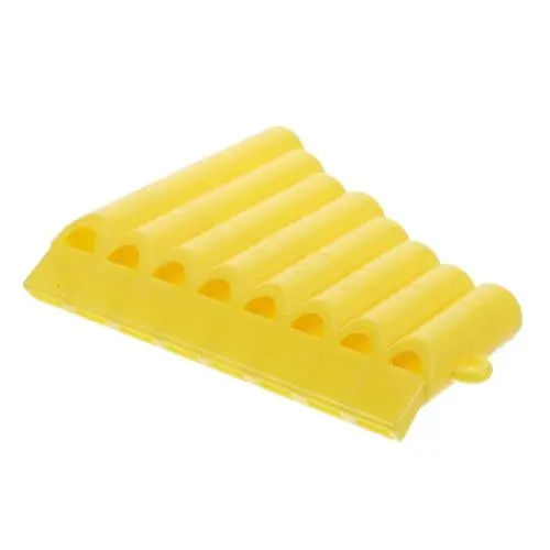 Produktbild: ifundom 8 Panflöte Musikinstrument Pfeife Nasenflöte Kleinkind Bambusflöten Percussion-Kit Spielzeugflöte Bassflöte Vorschulspielzeug Flöteninstrument Holzflöte Plastik Rosy