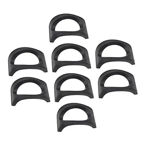 Produktbild: ifundom 8st Okarina-basis Halterung Ocarina-groove-ständer Okarina-halter Instrumentenzubehör Tragbarer Okarina-ständer Inhaber Okarina-ausstellungsständer Okarina-beutel Black Harz